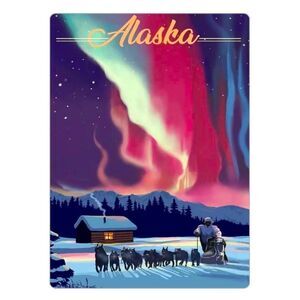 Alaska Northern Lights Magnet